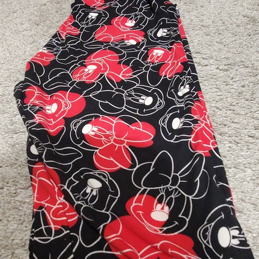 Lularoe Minnie Mouse Leggings - OS